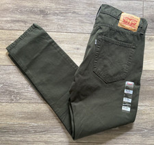 Levis 512 Slim Taper Jeans Mens Size 33x34 Black Paisley Print Stretch  Denim for sale online | eBay