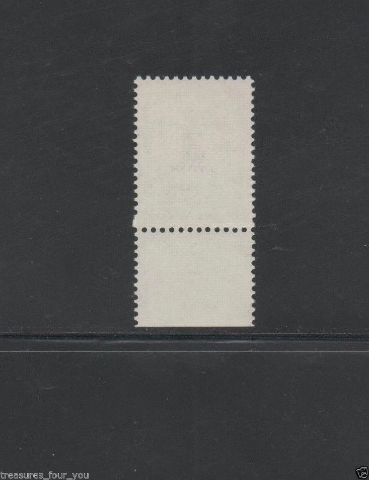 Sello de pestaña de ingresos fiscales de Israel 3 ag verde -- bala REV.54 MNH  Foto 2 de 2