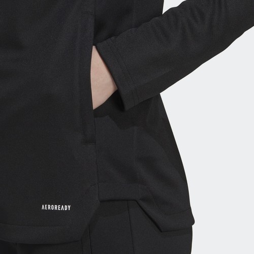 Tiro 21 Track Jacket Black Glow Pink 