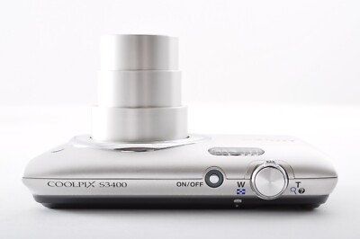 Nikon Coolpix S3400 Silver Excellent+5 Compact Digital Camera from