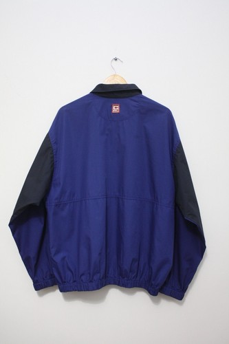 Chaps Ralph Lauren Vintage Navy Bomber Jacket Large - Picture 3 of 6
