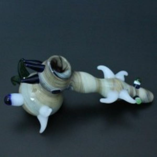 7" Hook Design Hammer Water Pipe Glass Bubbler