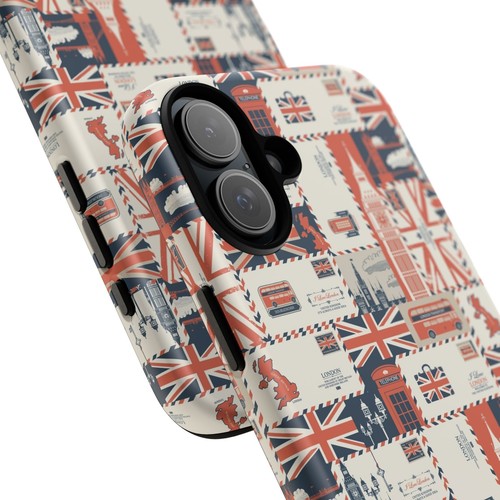 British Icons Phone Case - Union Jack, Big Ben, British Flag, London, Wrap Print - Picture 15 of 177