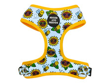 Dog Harness - Fully Adjustable - Extra Small, Small, Medium, Large - Bee Happy