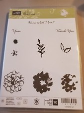 Used Stampin' Up WHAT I LOVE Photopolymer Stamp Set 10 Retired