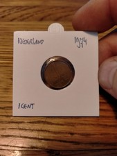 Nederland 1 Cent 1974 , Juliana (B)