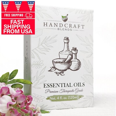 Tea Tree Essential Oil HANDCRAFT BLENDS 4 fl oz Therapeutic Grade Exp 2025 NEW