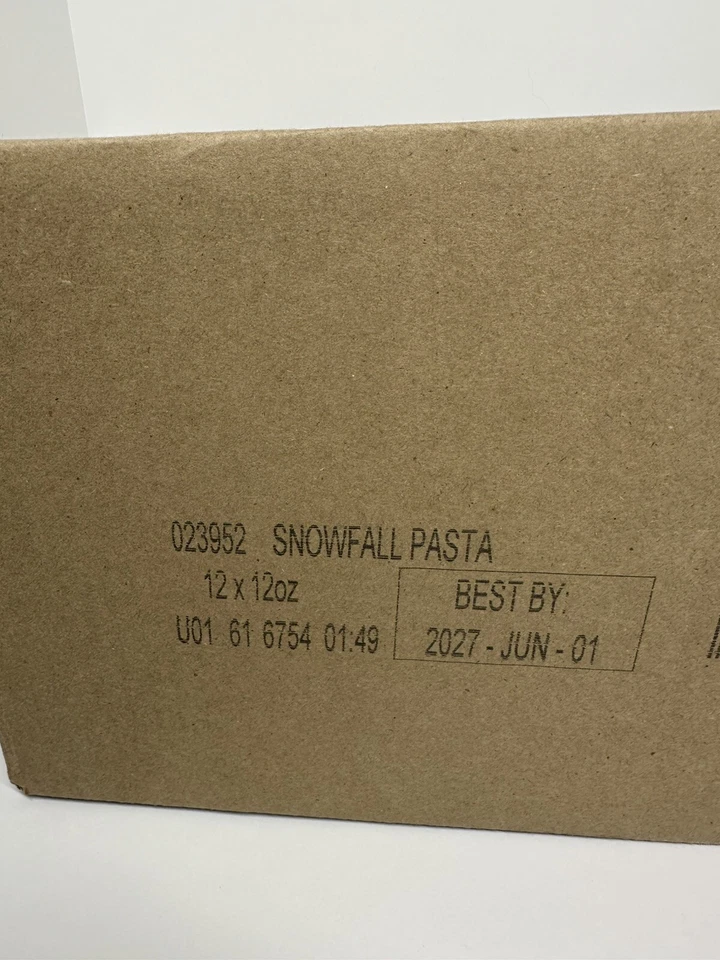 Barilla Snowfall Pasta Limited Edition Snowflake Shape Winter Xmas 12 Boxes CASE - Image 2 of 4