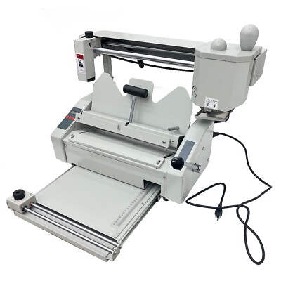 Electric Glue Binding Machine with creasing Function Book Indenting Machine A4