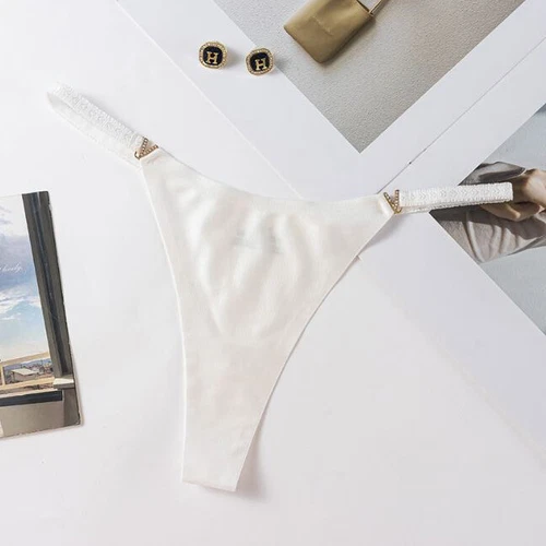 1/5 Pack Lot Womens Sexy Silky Satin Panties Thongs G string Bikinis Underwear - Picture 15 of 31