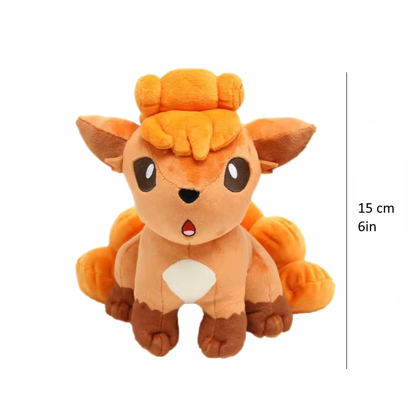 Pokemon Vulpix Plush 15cm 6in tall New WOW USA Seller in Stock