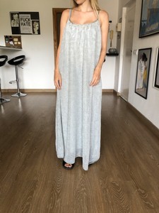 zara limited edition metallic thread dress