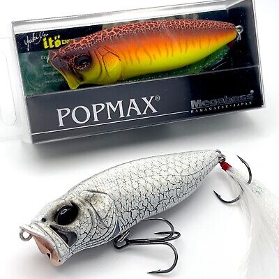 Megabass PopMax Topwater Popper (JDM & SP-C Colors Available) 