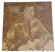 Richard Norris Plays Liszt RARE Private Label Piano NM TR 7201