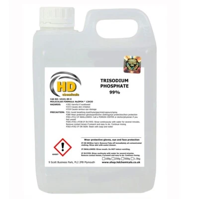 HD CHEMICALS Trisodium Phosphate TSP Degreaser Paint Cleaner Paint Remover UK Seller