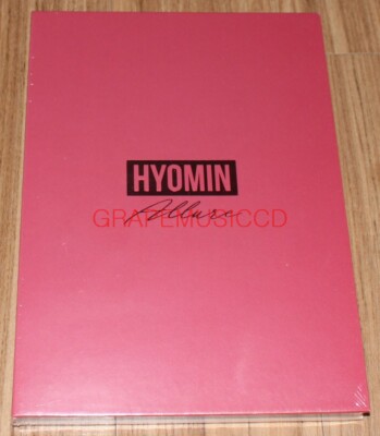 HYOMIN T-ARA ALLURE 3rd Mini Album K-POP CD + POSTCARD SEALED
