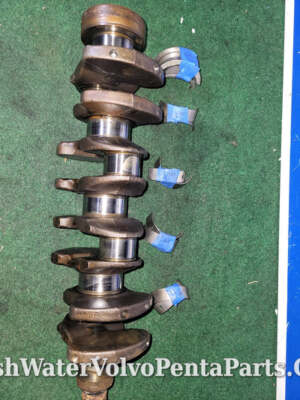 Volvo Penta 2.5L forged Crankshaft Rear thrust with bearings