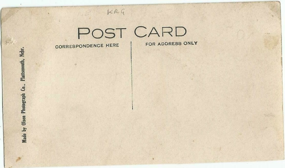 Hooper, NE Nebraska 1910 RPPC Postcard, Public School by Olson eBay