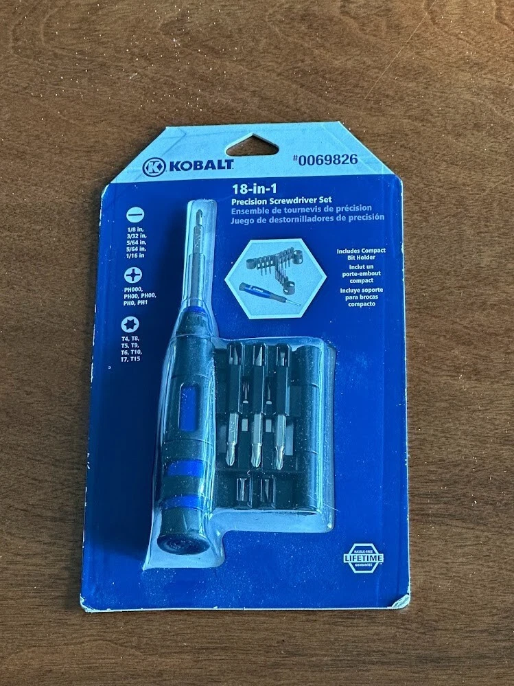Kobalt Precision Screwdriver Set