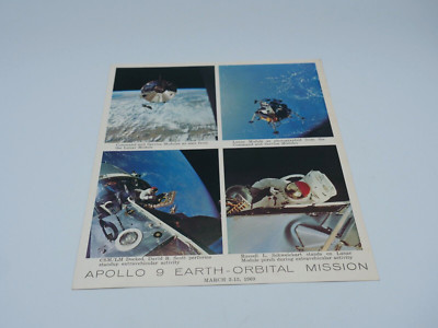 APOLLO 9 EARTH ORBITAL MISSION MARCH 1969 /8X10