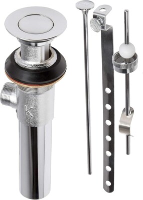 Mechanical Pop-Up Drain 1-1/4'' 4'' Chrome Plated - Plumb Pak PP820-77