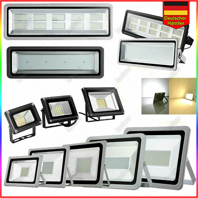       LED Fluter Flutlicht Floodlight Mit Bewegungsmelder/Stecker Strahler Außen