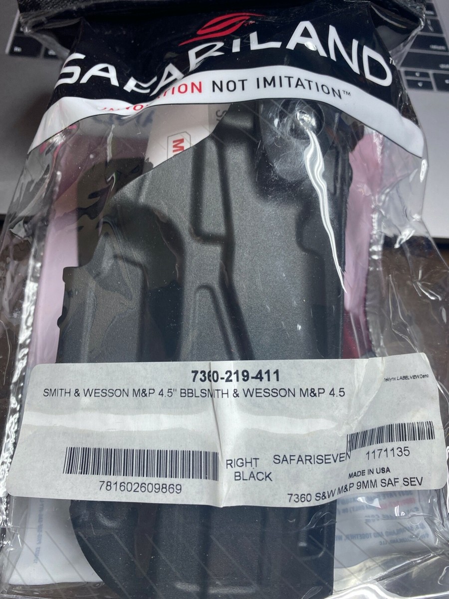 Safariland 7360-219-411 7360 7TS ALS Level III Smith & Wesson M&P