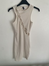 white bodycon dress size 6