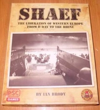 PSC Games : SHAEF - Liberation of Western Europe (D-Day to Rhine) Game (UNP) NM