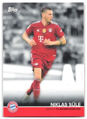 Niklas Süle 2021-22 Topps FC Bayern München Team Set BCM-NS FC Bayern Munchen NM