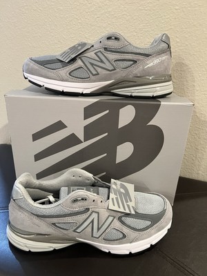 New Balance 990v4 Made in USA Grey Silver U990GR4 Mens US Size 10