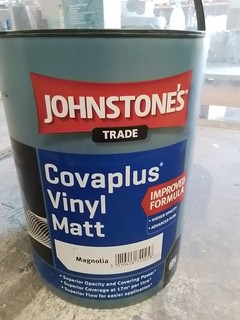 Johnstones Covaplus Vinyl Matt Magnolia 5L
