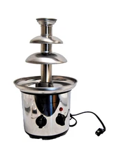 Cook's Essentials 3-Tier Chocolate Fondue Fountain #QCE0391   New    T2585