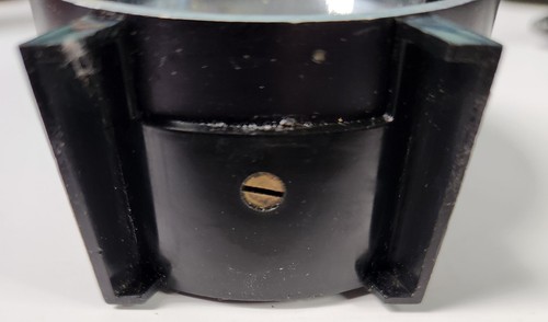 Vintage Working Travel Alarm Clock Equity Wind-Up Glow-in-the-Dark-Hands 2.5" - Picture 3 of 4