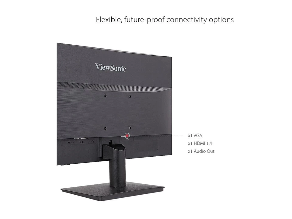 ViewSonic VA1903H 19 Inch WXGA 1366x768p 16:9 Widescreen Monitor with Enhanced - Image 3 of 4