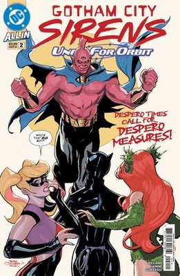 Gotham City Sirens: Unfit For Orbit #2 Terry Dodson Regular Cover Near Mint
