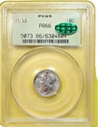 1938 Proof Mercury Dime PCGS PR66 OGH CAC