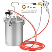 Kit de tenue pistolet pulvérisateur réglage de la plage de pulvérisation pour réservoir de peinture pression 15 L