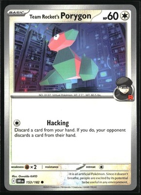 SV10: The Glory of Team Rocket #081/098 Team Rocket's Porygon