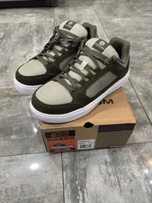 Volcom Evolve Workwear Composite Toe Shoes Mens Sz 7 Wide Low Top Skater Shoe