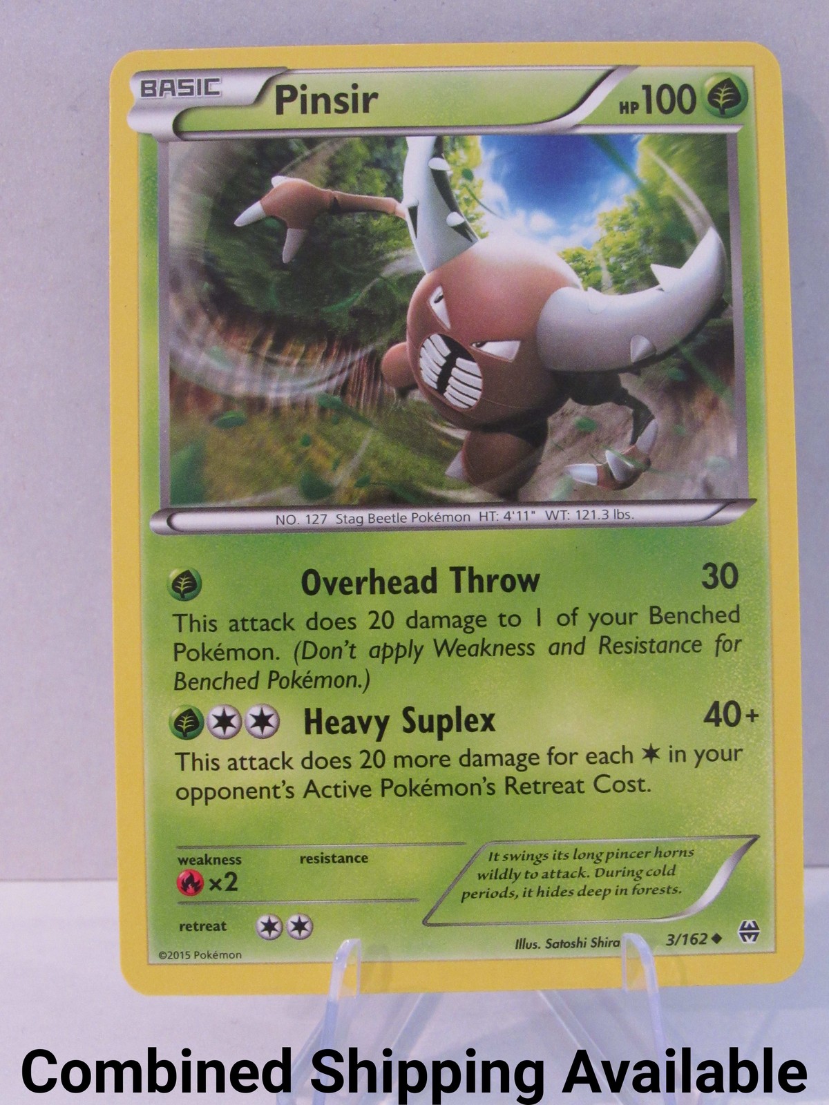 Pinsir 3/162 XY - BREAKthrough NM English 16711