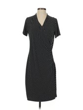 Norma Kamali for Walmart Women Black Casual Dress M