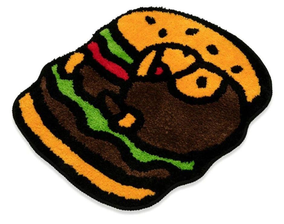 アベイシングエイプ　BAPE BABY MILO HAMBURGER RUG Bape Baby Milo Hamburger Rug (About 22x19 inches) $125