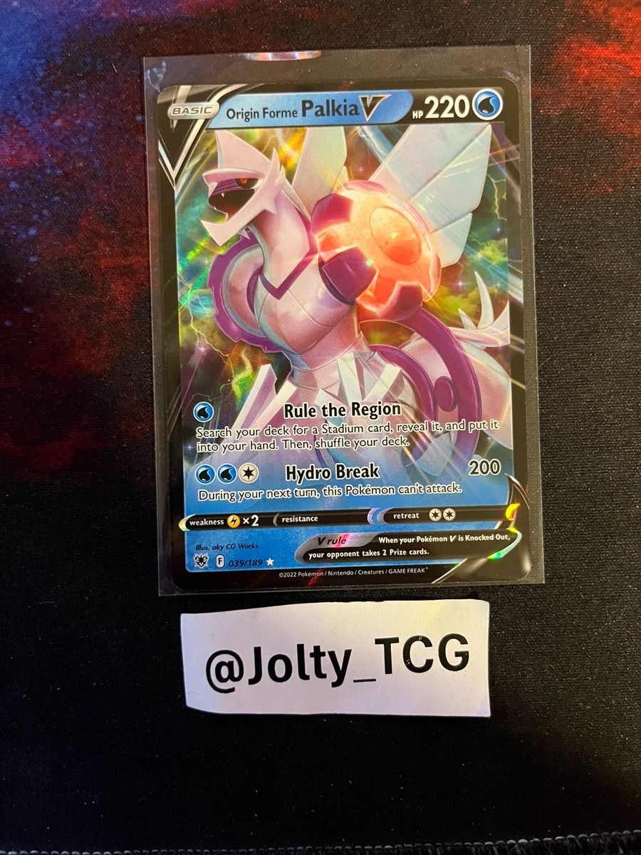 pokemon card palkia Palkia - SV04: Paradox Rift [HOLO]