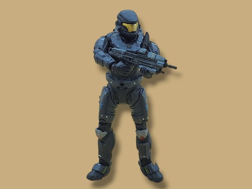 Modellino McFarlane Toys Halo Reach Serie 1 Noble Six 6" 2010 completo! - Foto 2 di 8