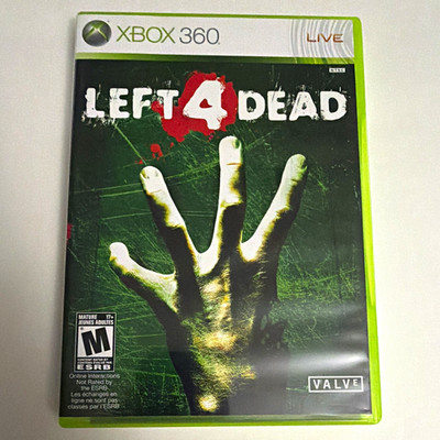 Left 4 Dead (Microsoft Xbox 360) Great condition double manual. Ships fast! CIB 