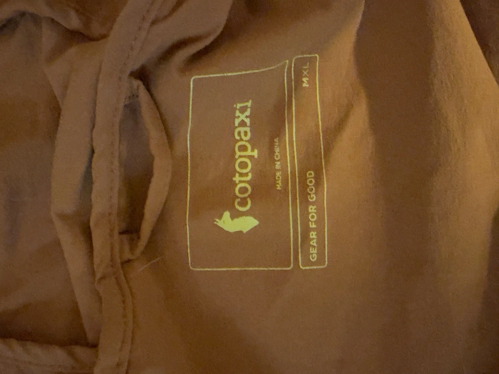 Cotopaxi Water Resistant Jacket Orange Xl image 2