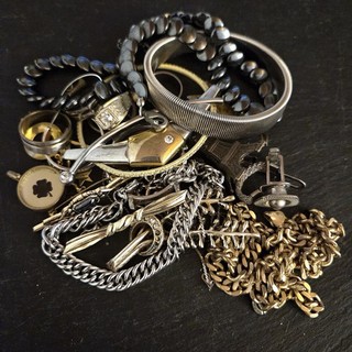 (10) Schmuck Konvolut Vergoldet Sammlung