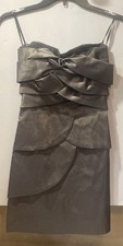 Gray Strapless Mini Dress Size Small NWT