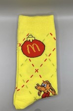 NEW 2025 McDonald s The Grinch Meal Socks Holiday Limited Edition - Yellow